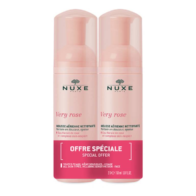 NUXE VERY ROSE DUO MOUSSE NETT
